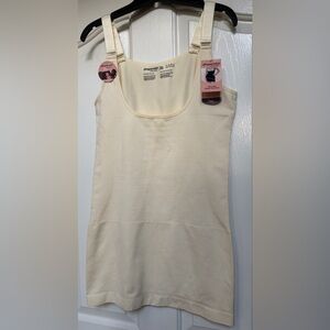 NWT Shapermint Open Bust Slip Dress Shaper- Size 2XL Nude/Beige